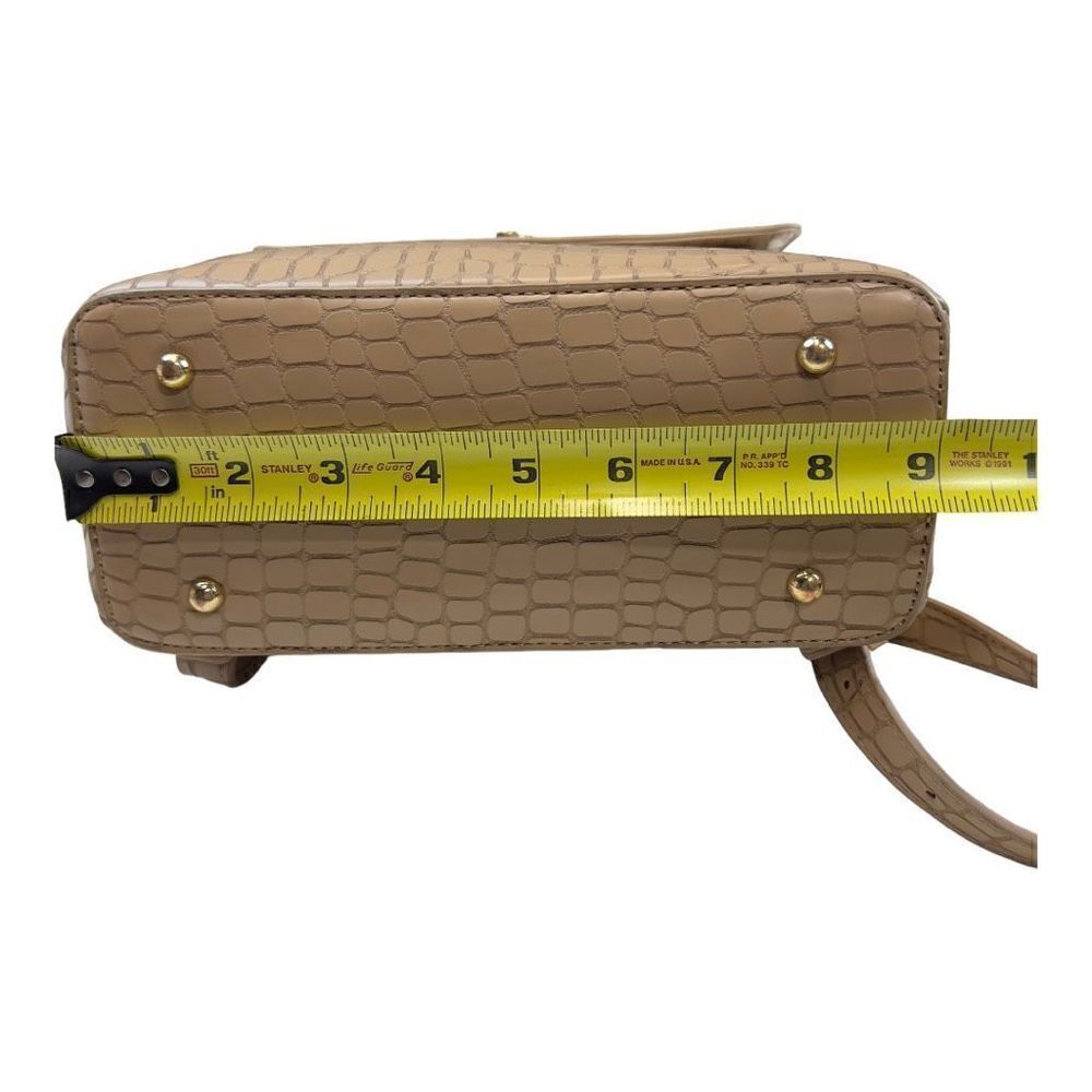 Moda Luxe Layne Backpack Nude Color Embossed - Picture 10 of 16